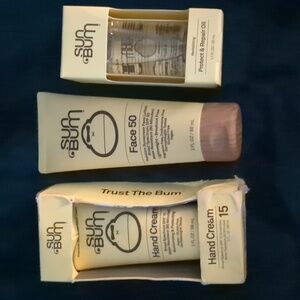 SUNBUM (3) Moisturizer+SPF for Hands, Face, and Hair